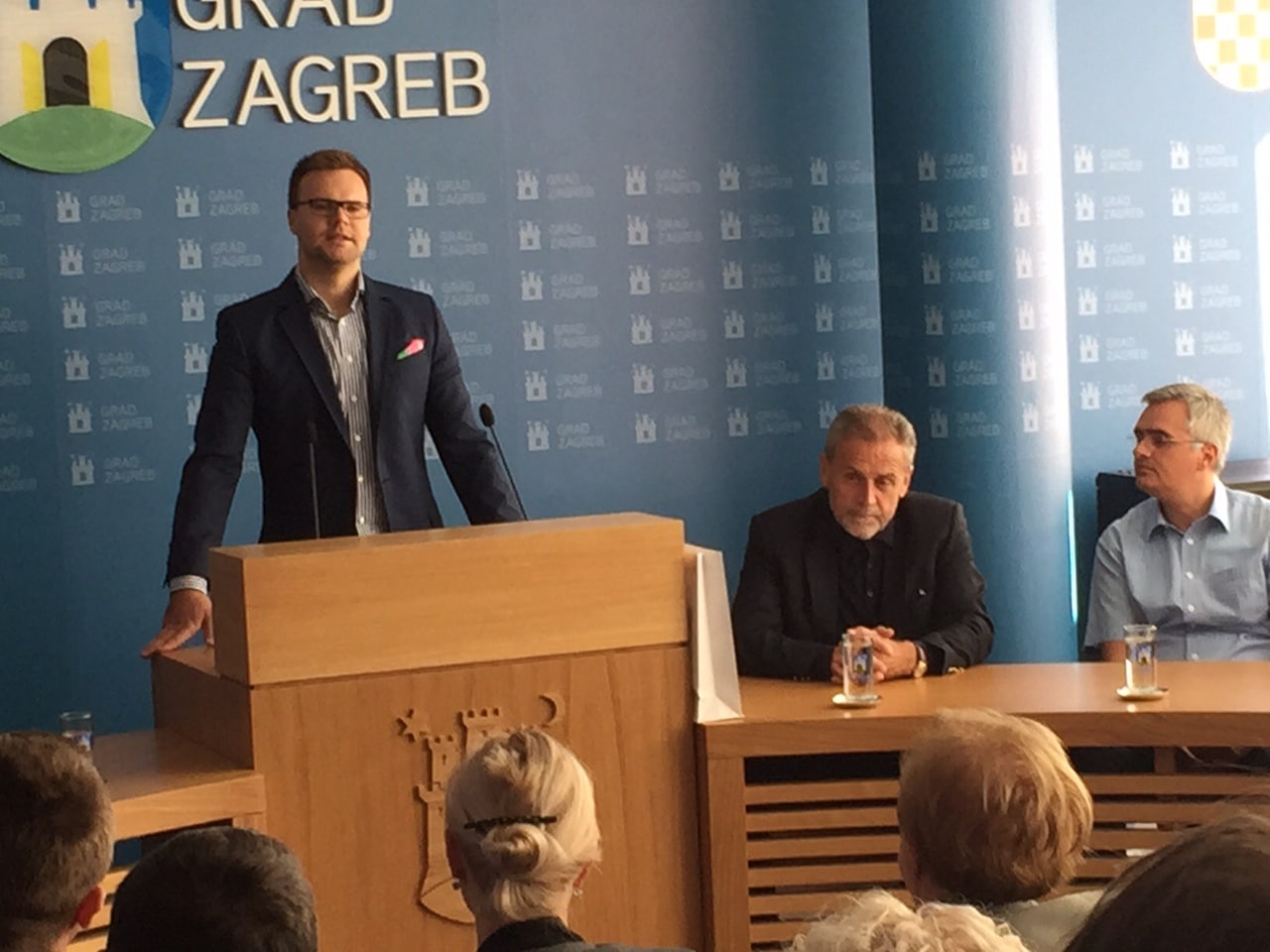 Press Conference Spin City Zagreb